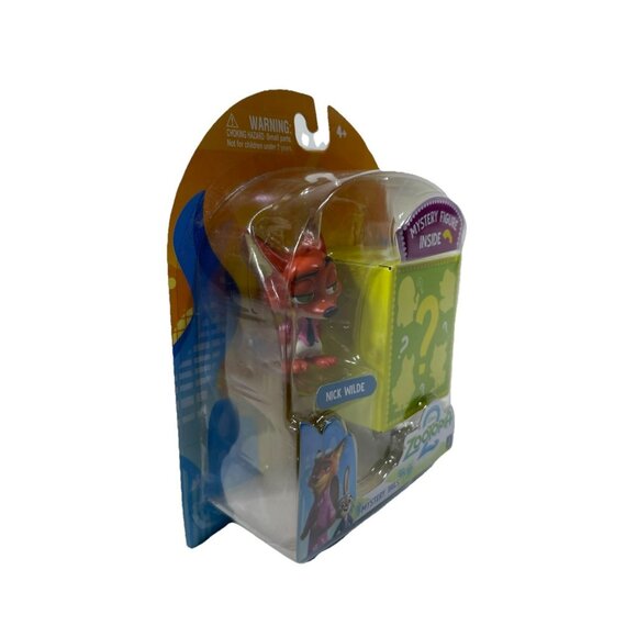 Disney Zootopia 2 Movie Mystery Tails 2" NICK WILDE & Mystery Figure Set - Picture 5 of 8